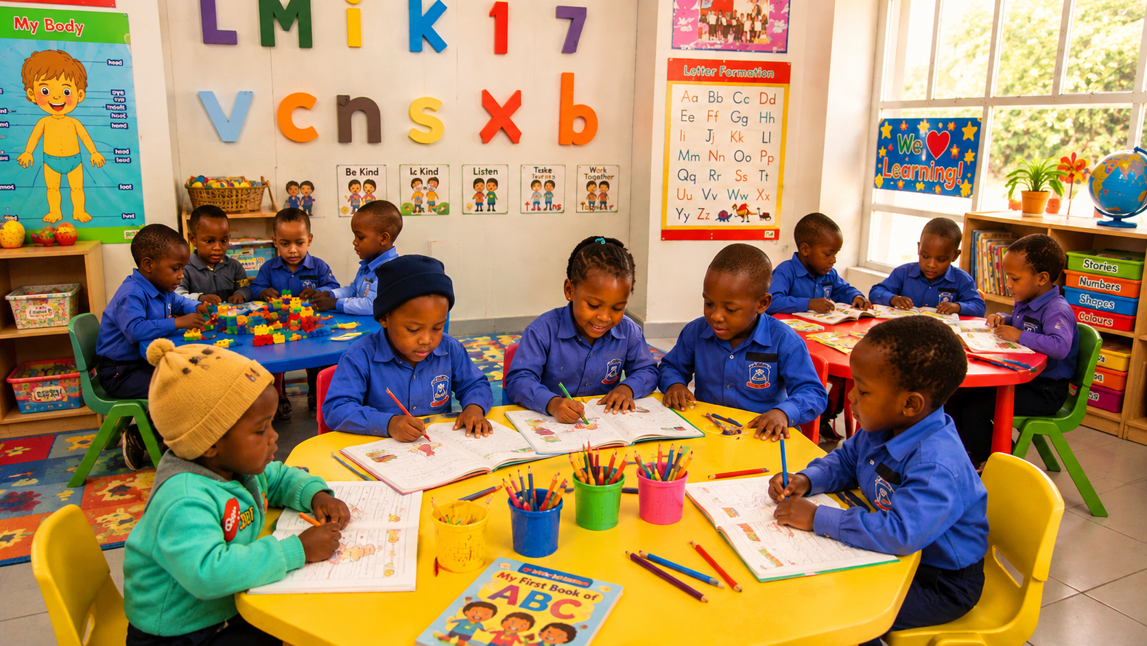 Bright and engaging classroom learning at Multi Academy